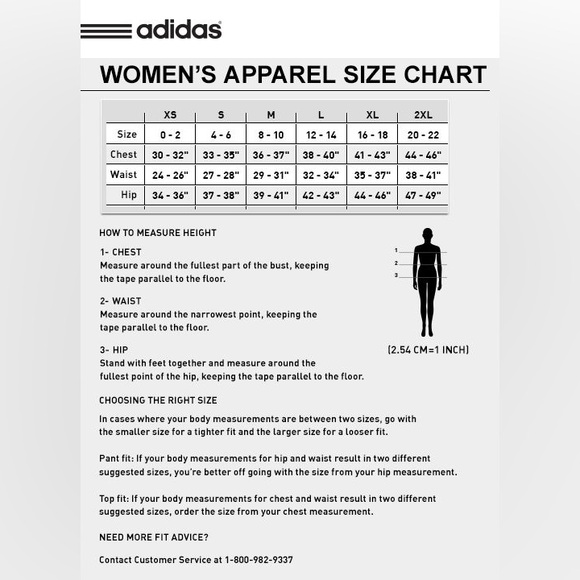 Adidas women’s athletic shorts. - Picture 3 of 3